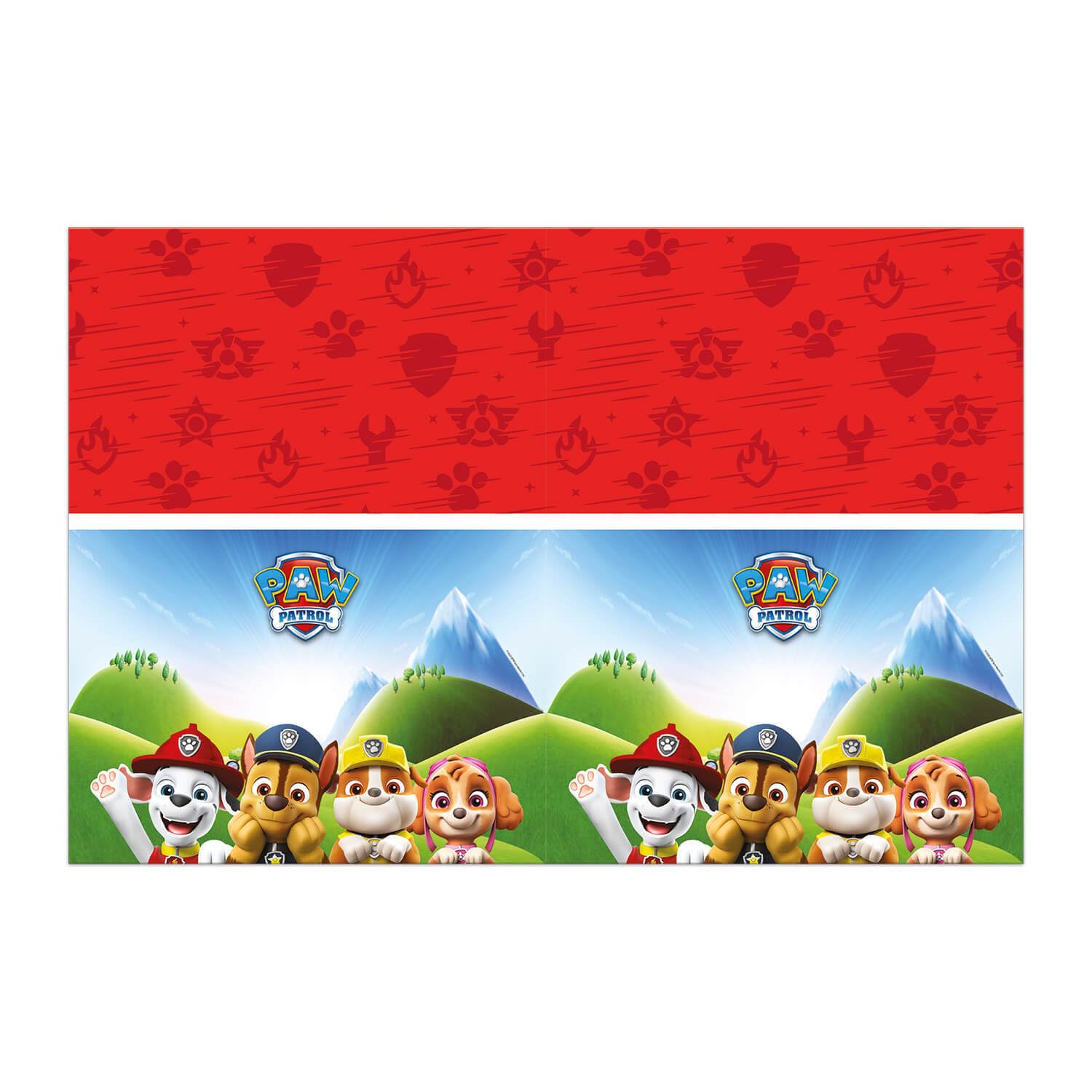 Procos 10215311DY - Party Set Paw Patrol, set di stoviglie monouso da 39 pezzi per feste di compleanno e feste a tema per bambini, decorazione della tavola
