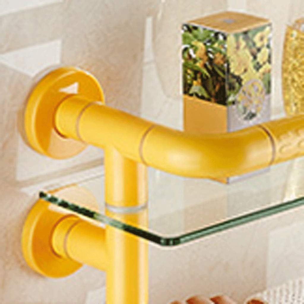 Single Hanging Base, Brushed Finish, Stainless Steel, Water and Rust Proof, Wall-Mounted Rack