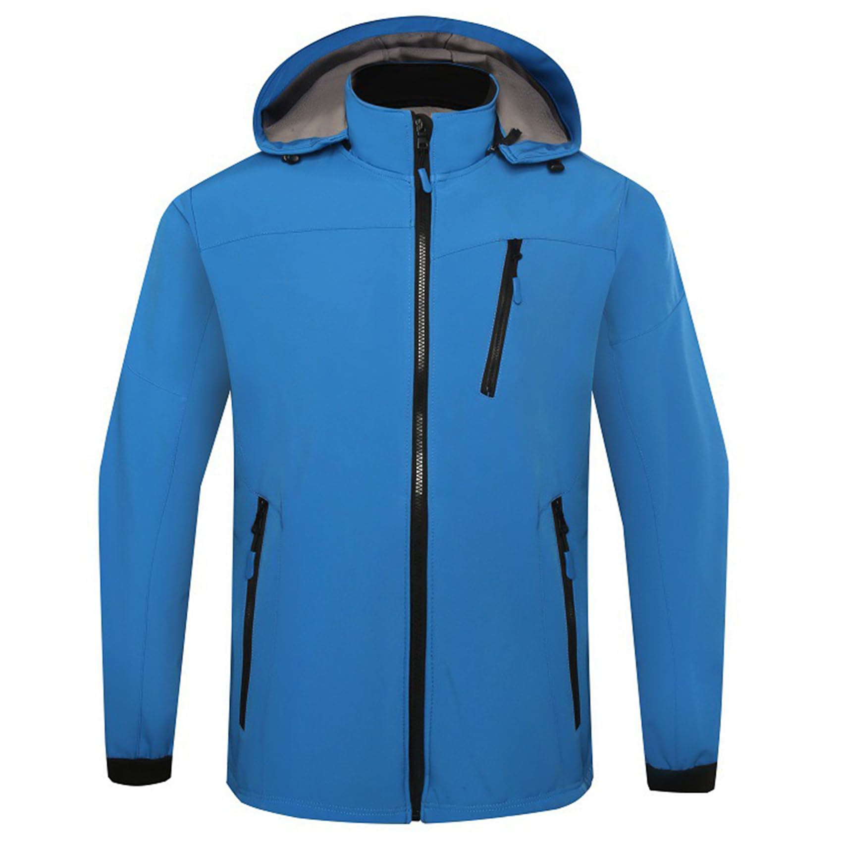 Chaqueta de ciclismo para hombre, para correr, para invierno, para senderismo, esquí, impermeable, reflectante, resistente al viento, para ciclismo, maillot con bolsillo