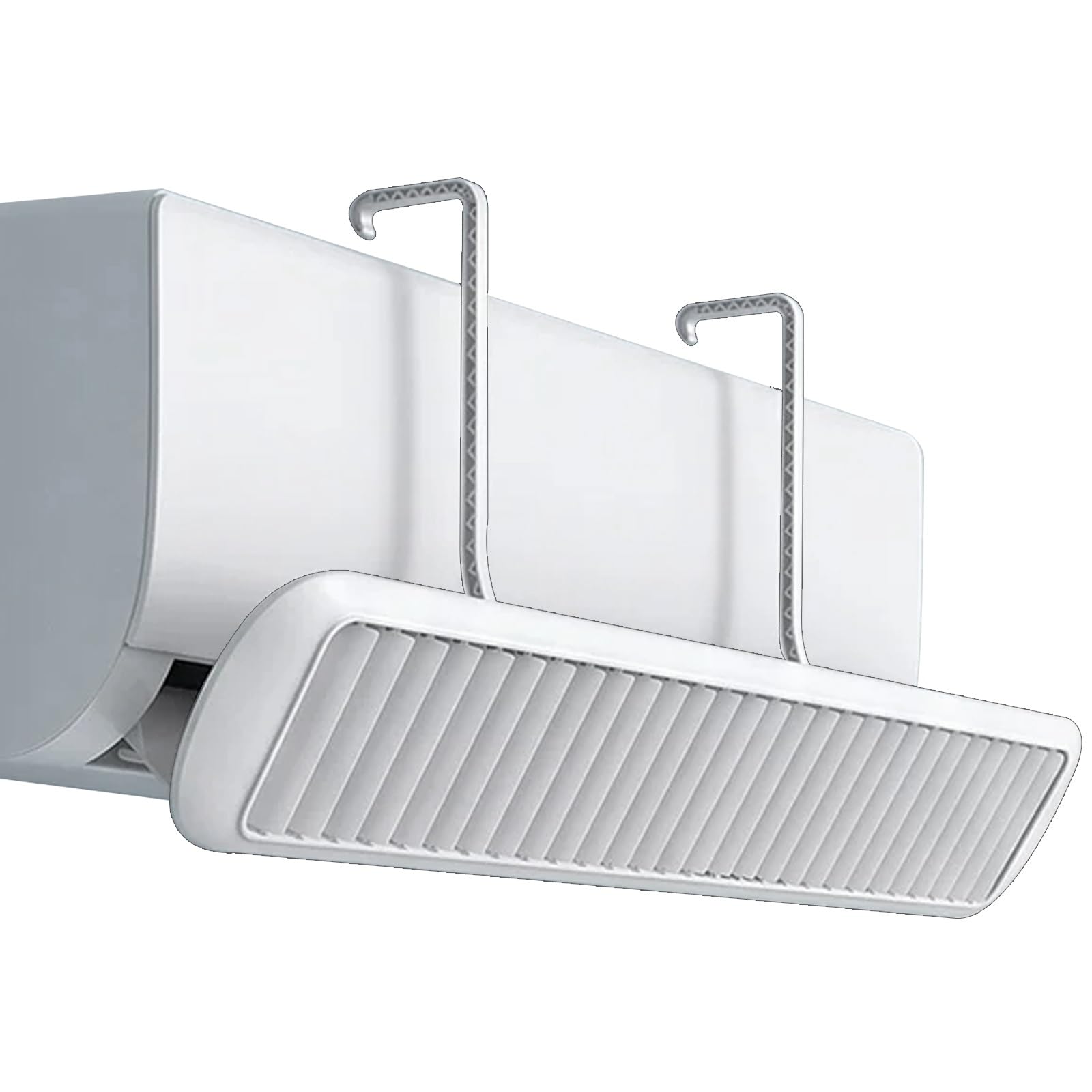 Air Conditioner Deflector, AC Vent Deflector with 270° Body Rotation 180° Louvers, ABS Plastic, for Wall Unit(96x18cm/38x7in)
