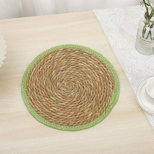 �e�[�u���}�b�g�A 15-30 �Z���`���[�g�����E���h���R�z���ɐ������كv���[�X�}�b�g�V�R��D��v���[�X�}�b�g�g�E�����R�V�̔�v���[�X�}�b�g�A�_�C�j���O�e�[�u���p�̑f�p�ȕґg�كe�[�u���}�b�g(Green 30cm)