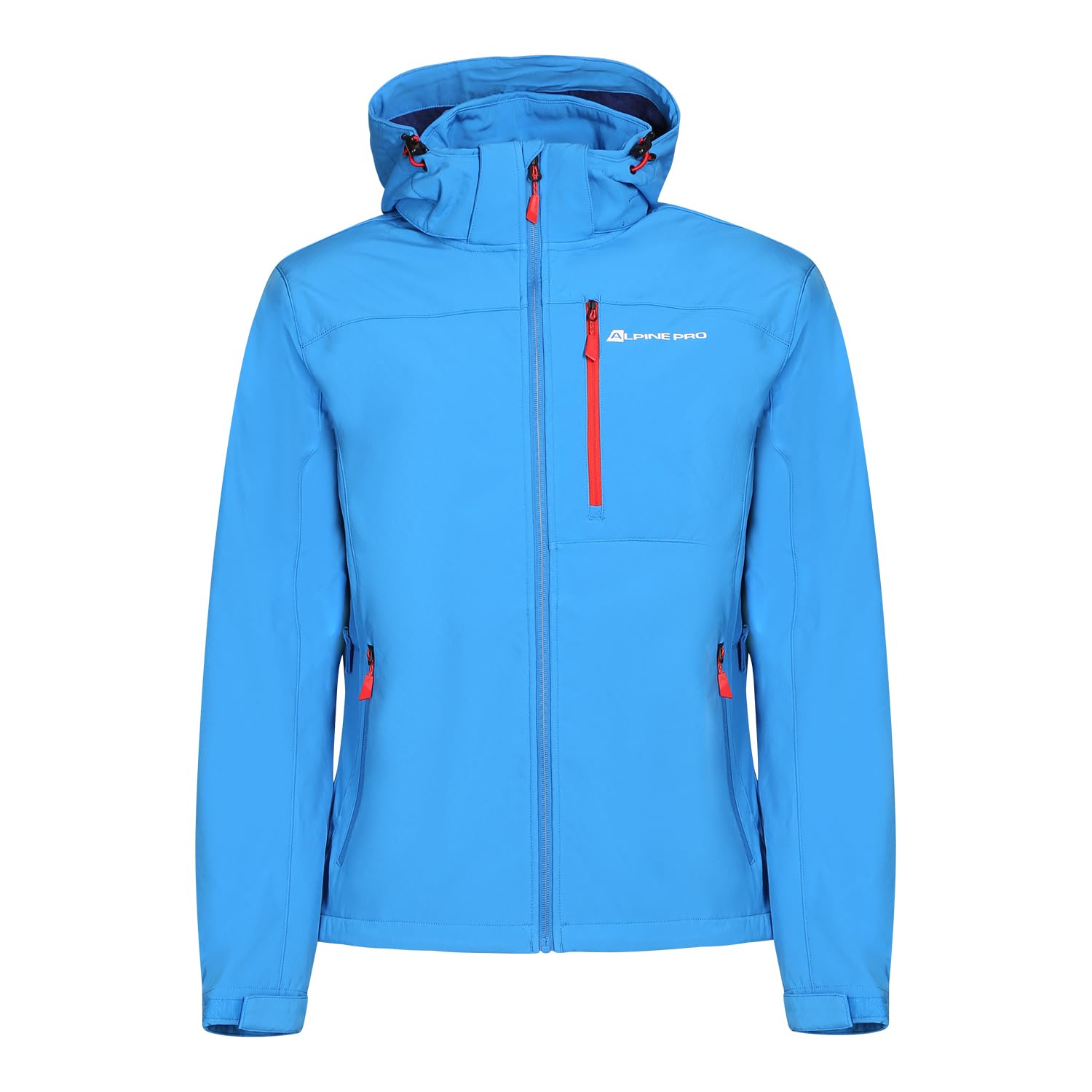 Alpine Pro Deraf - Chaqueta deportiva impermeable y cortavientos para hombre, chaqueta de entretiempo funcional para otoño, senderismo, correr, ciclismo y exteriores