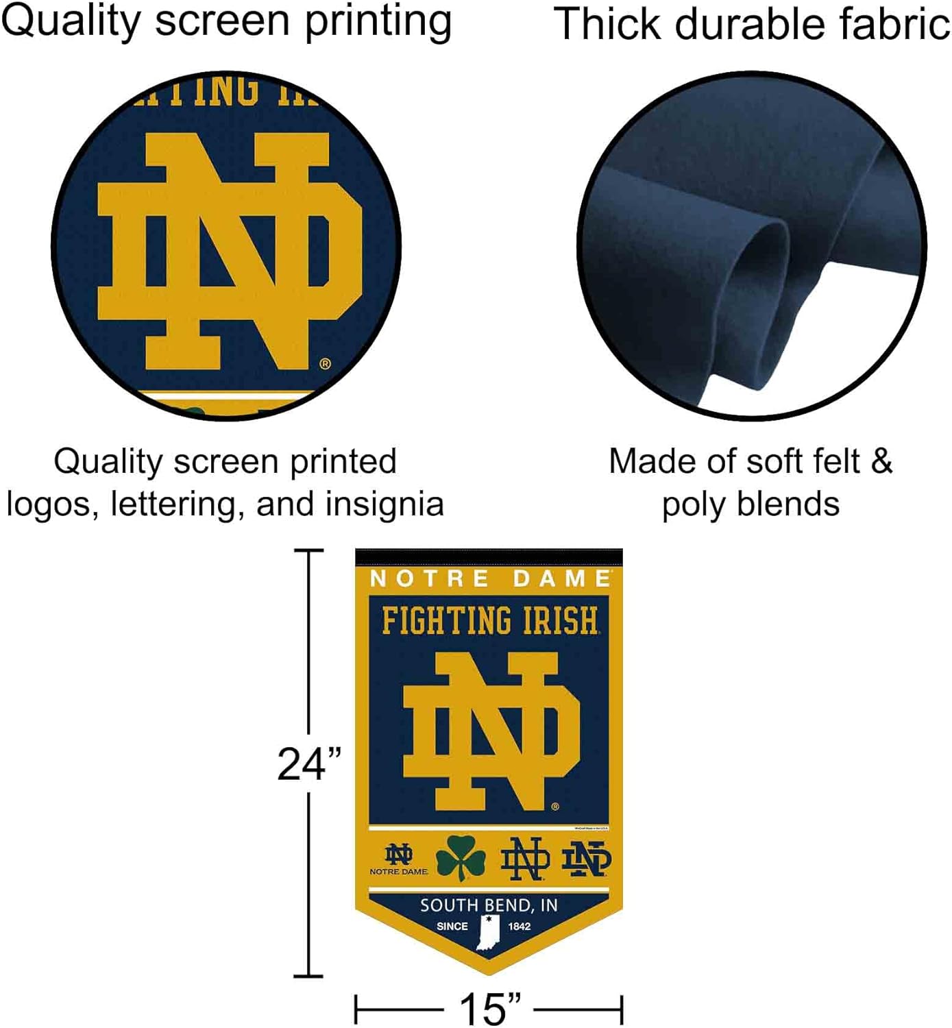 Irish Heritage History Banner Pennant - Image 2