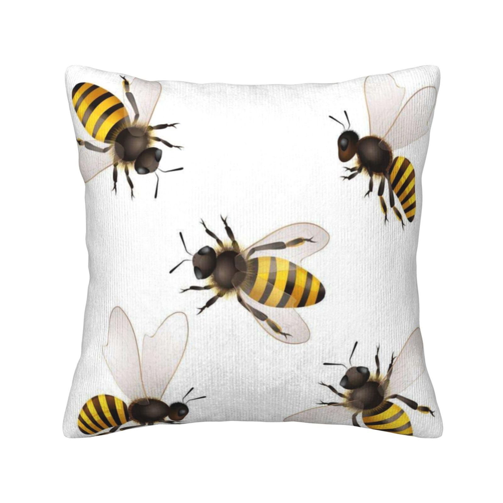 Housses de coussin en velours côtelé taie carrée 45x45 décoration salon