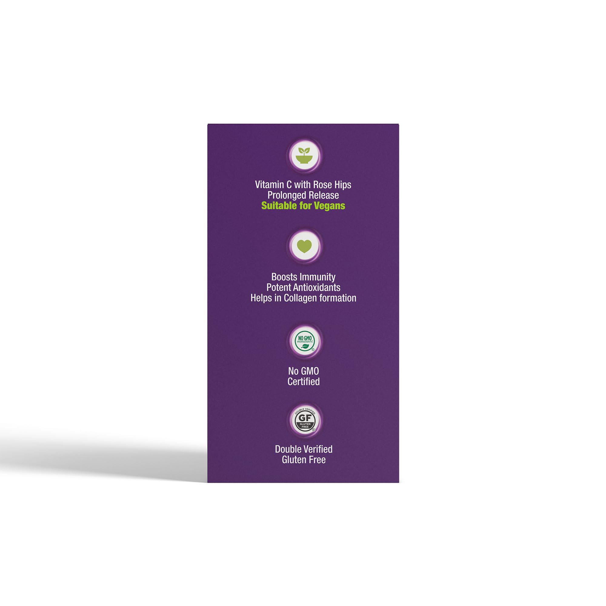 iRemedies iVitamin C 1000mg WRH – High-Strength Vitamin C for Immune and Antioxidant Support – 100 Vegan Tablets