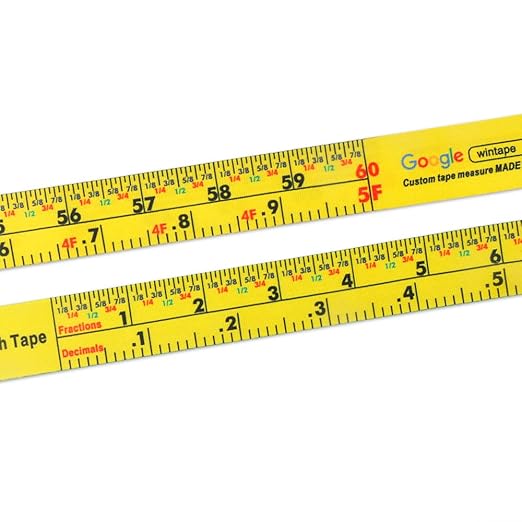 WIN TAPE Cinta Métrica de Tela 60 pulgadas Doble Cara 152 cm miniatura 3