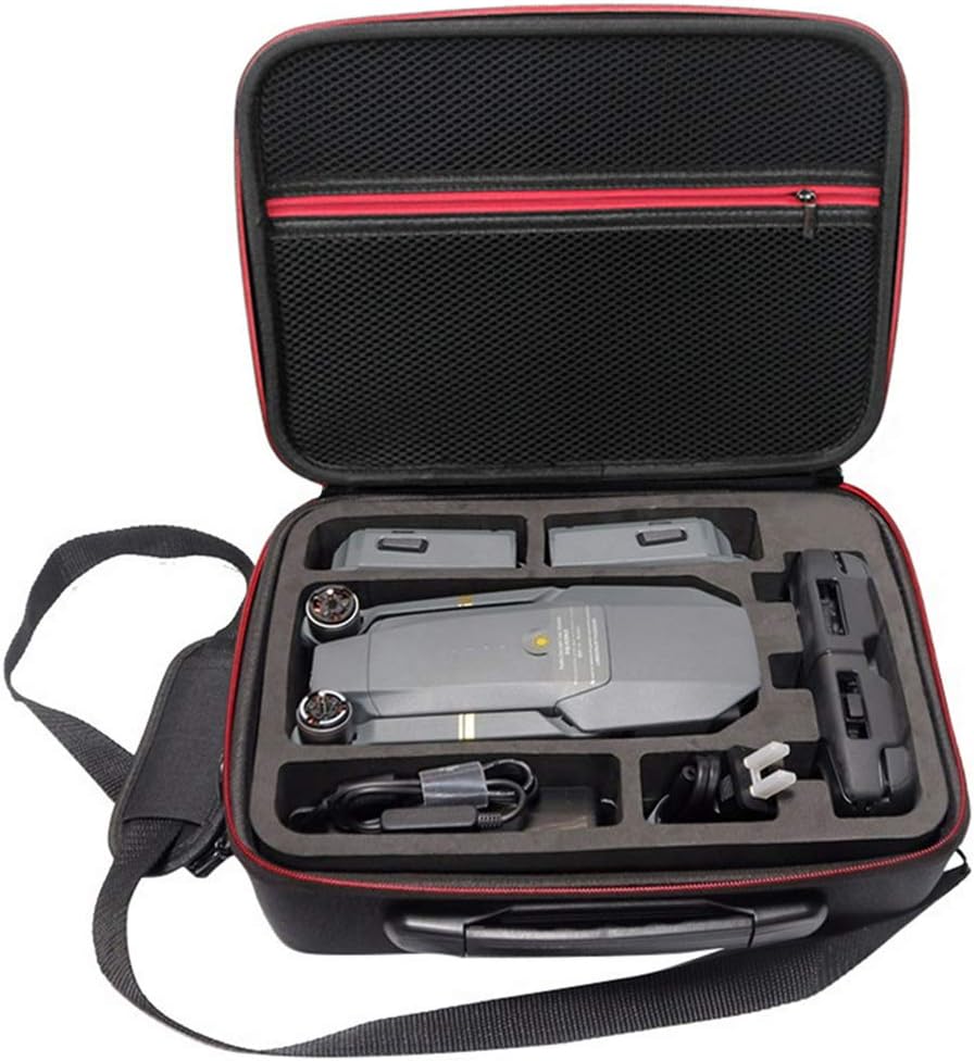 Soyan Carrying Case for DJI Mavic Pro Platinum/Mavic Pro, Fits Drone, Remote Controller, Batteries and Accessories (Black)