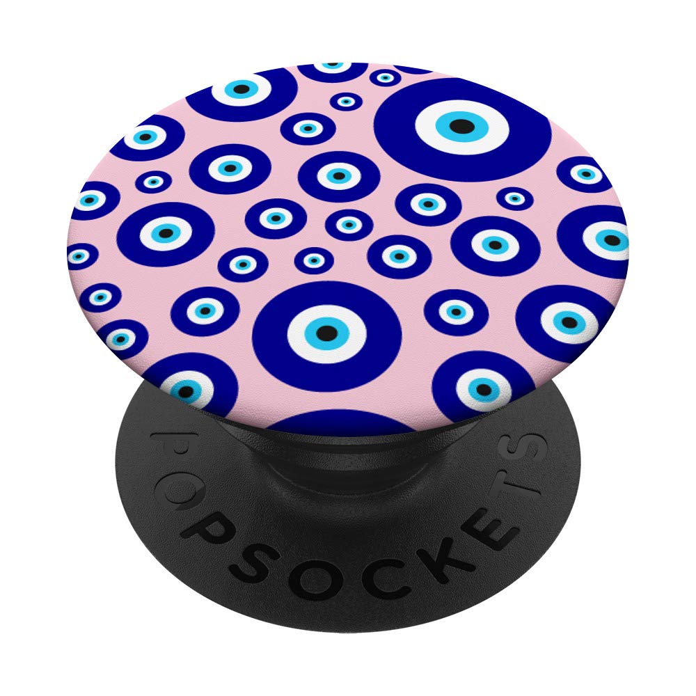 Evil Eye Phone Grip Simple Blue Popsockets Swappable Popgrip