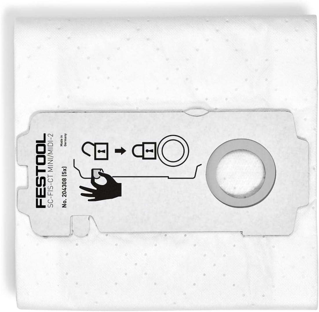 Festool 204308 CT Mini/Midi -2/5 Filter Bags