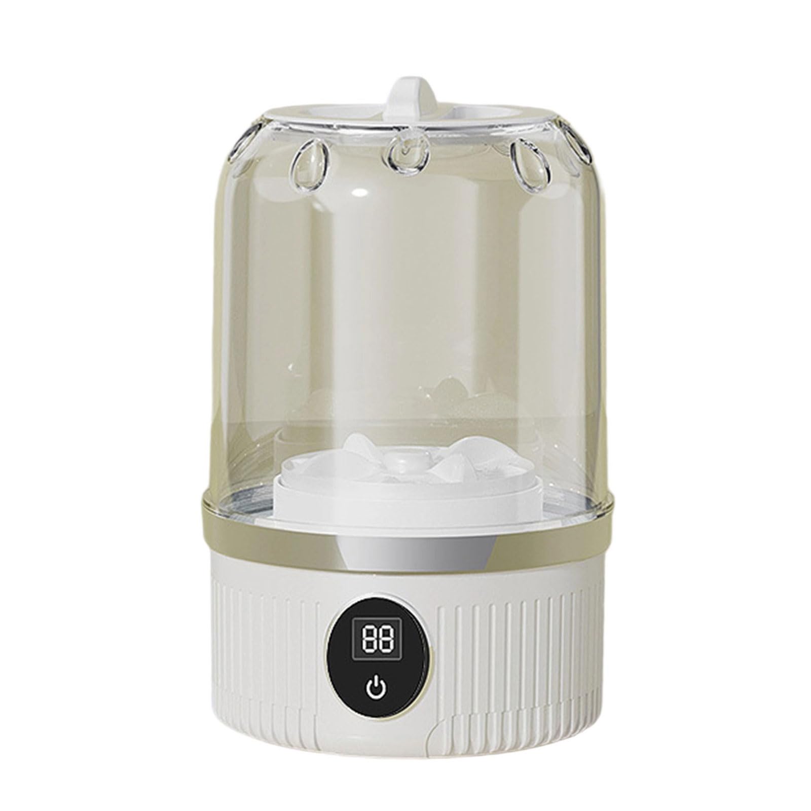 Elnwnnkc 3000mAh Rechargeable Portable Miniature Washing Machine for Underwear Socks Washer Home Laundry Solution Washing Machine for Underwear and Socks