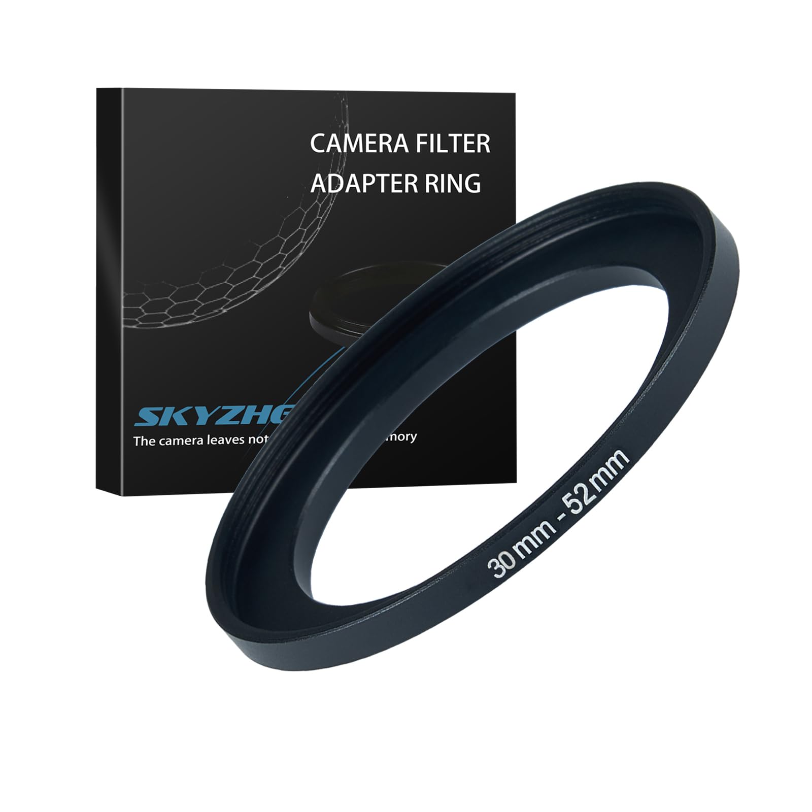 30mm to 52mm Step up Ring Filter Adapter Metal Ring Step up Rings Adapter Filter Compatible with All 52mm UV,CPL,ND,Lens Hood,Threaded Lens ect (30mm