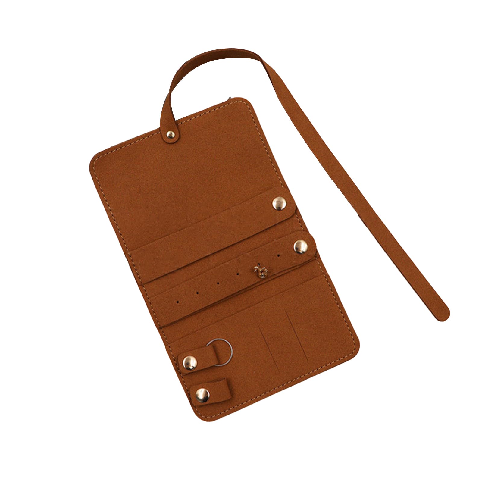 YROHGKPN Packaging Bag Travel Bag Storage Elegant Jewelry Packaging Jewelry Roll Display for Foldable Storage