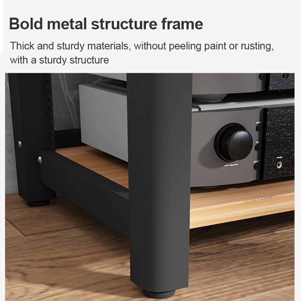 Amazon.co.jp: 2/3/4/5段 AVメディアラック 木製 オーディオ