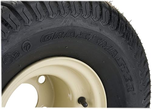 Miniatura 7 de Grasshopper Neumático de césped de 20 x 10-8 con rueda, proporciona un excelente rendimiento general en áreas de corte niveladas, ideal para césped