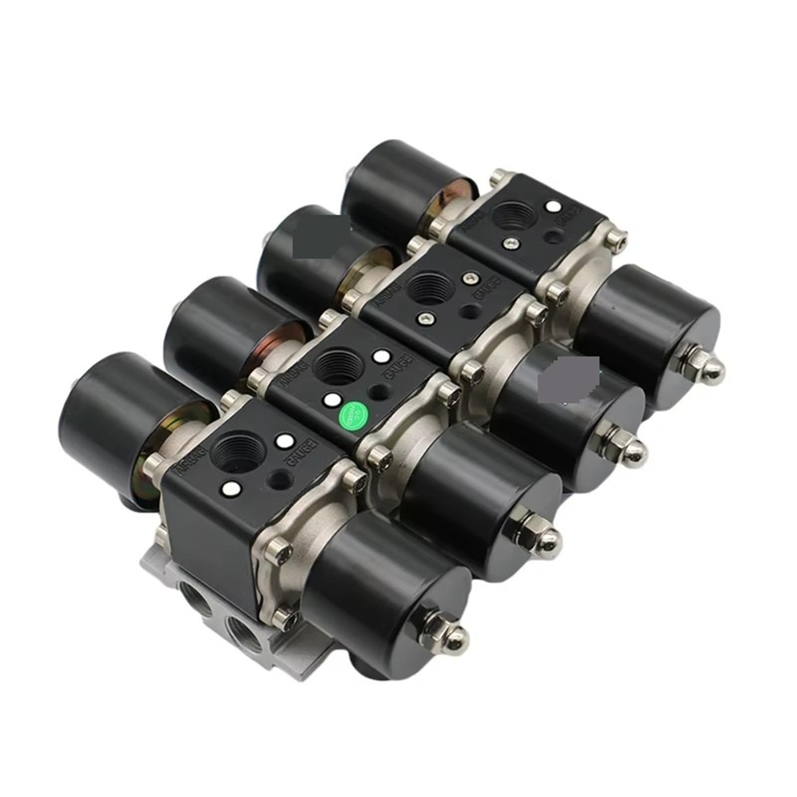 2W160-4F DC12V 200PSI Elektrozawór kolektora powietrza o wysokim przepływie do zestawu zawieszenia - Części sprężarki