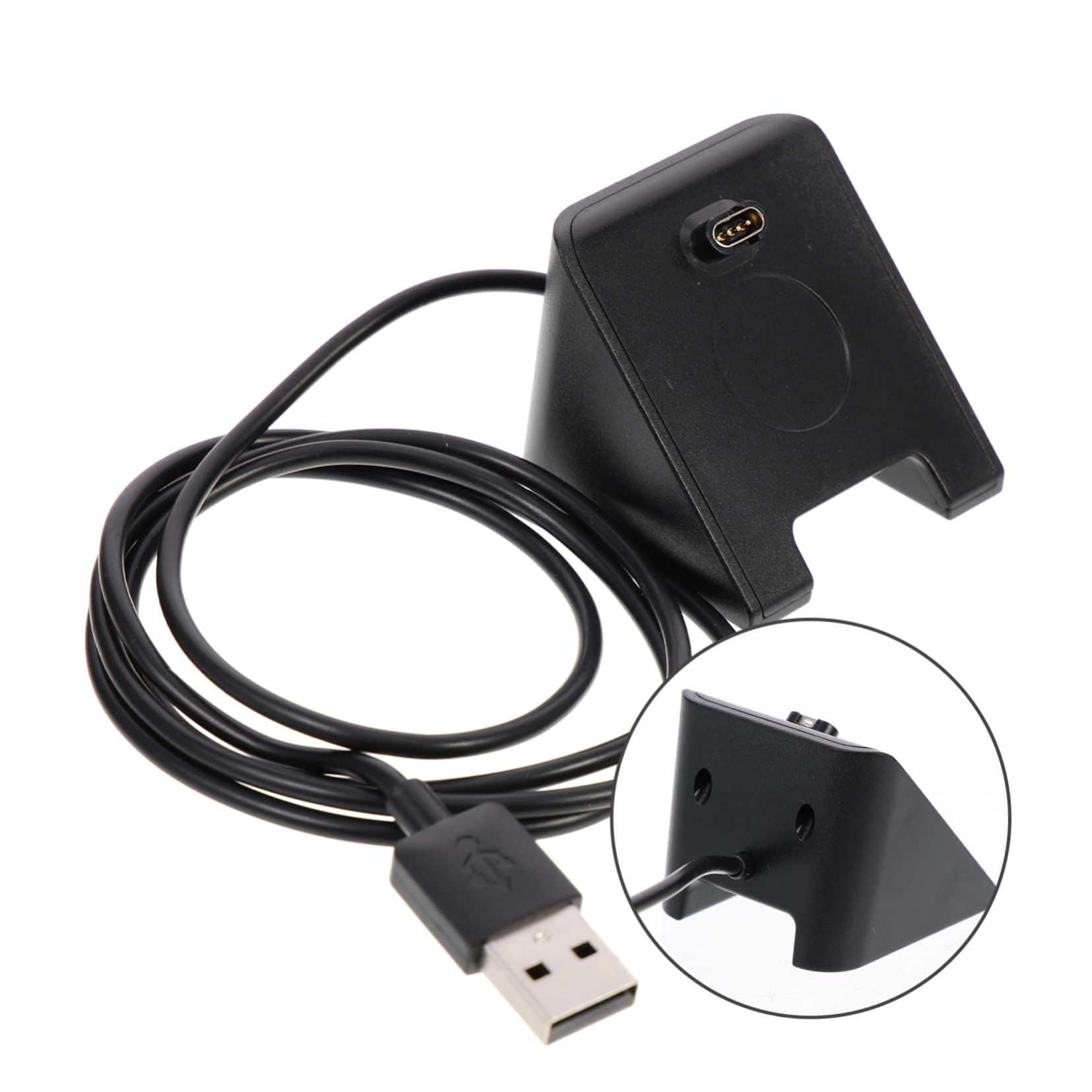 HOMSFOU 4stücke Smartwatch Ladekabel Station Kompatibel Mit Robuste Ladebasis Mit Einfachem Zugang Für Schnelles Und Stabiles Aufladen Ohne Armband Zu Entfernen