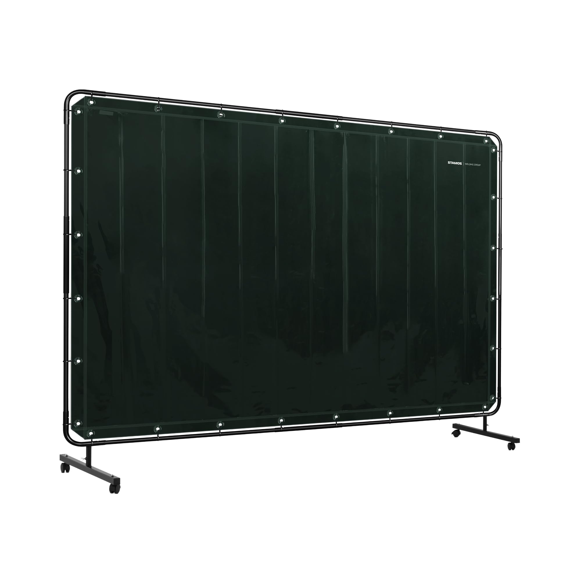 Stamos Welding Group SWS02N Schweißschutzwand - 239 x 196 cm Schweißvorhang Schweißschutz Schweißervorhang Schweißschutzvorhang