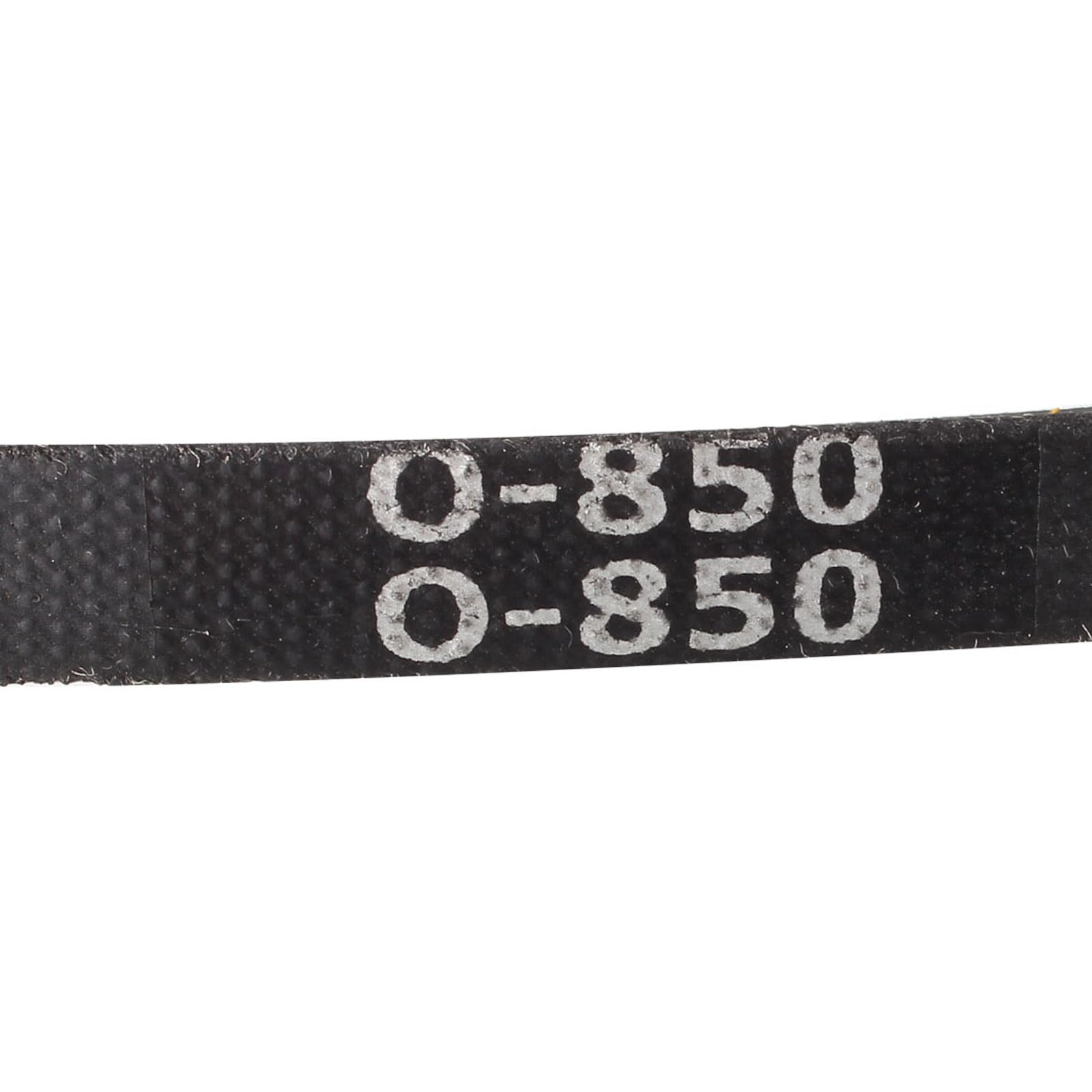 Paski O-850 V - [Długość kroku 850 mm x szerokość 10 mm x grubość 6 Mm] gumowy pasek napędowy do przenoszenia mocy, czarny