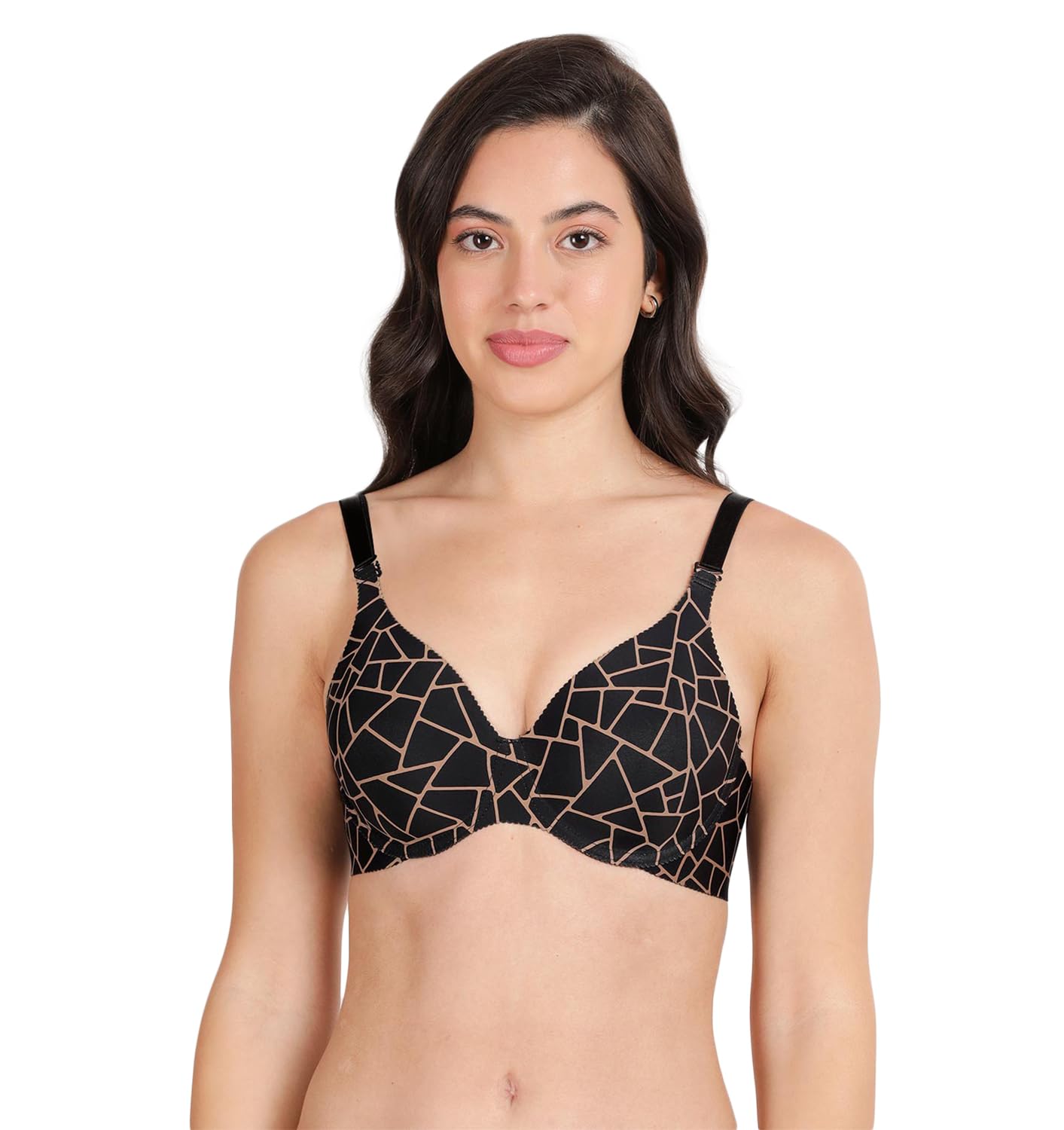 SHYAWAYHANA Broad Winged Seamless T-Shirt Bra | Multiway | Seamless Wired Bra | 3/4th Coverage