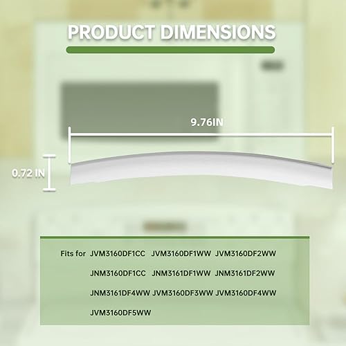 Miniatura 7 de WB15X10276 - Manija de puerta de microondas de repuesto para GE Microwave AP5790515 PS8754173 261300714903