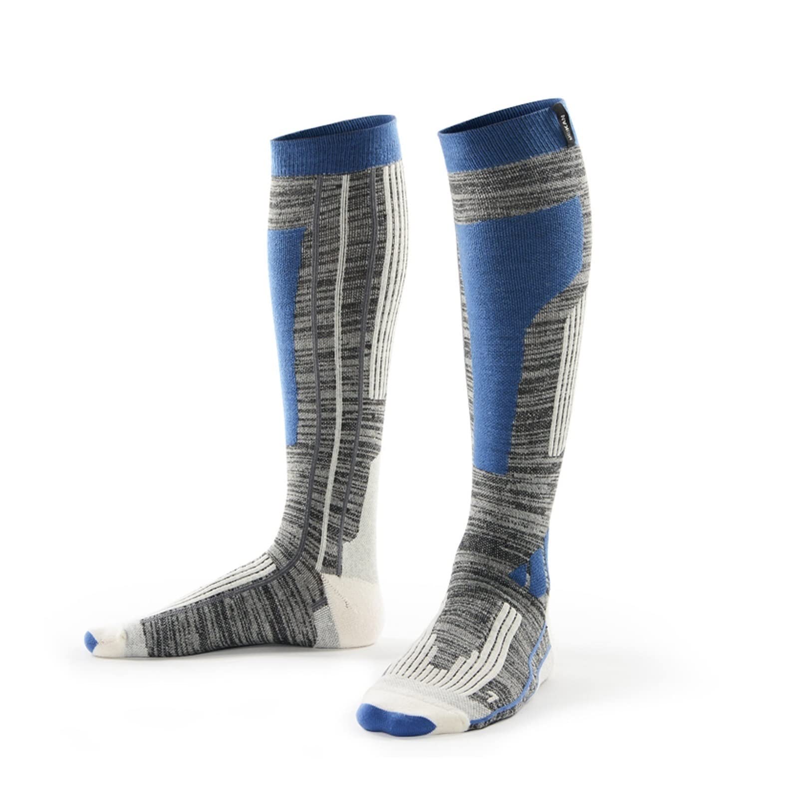 calcetines de hombre Al aire libre de alta tubo calcetines atléticos espesado calentamiento transpirable lana resistente al desgaste y absorbente de sudor calcetines medias de hombre(A,10.4-11inch)