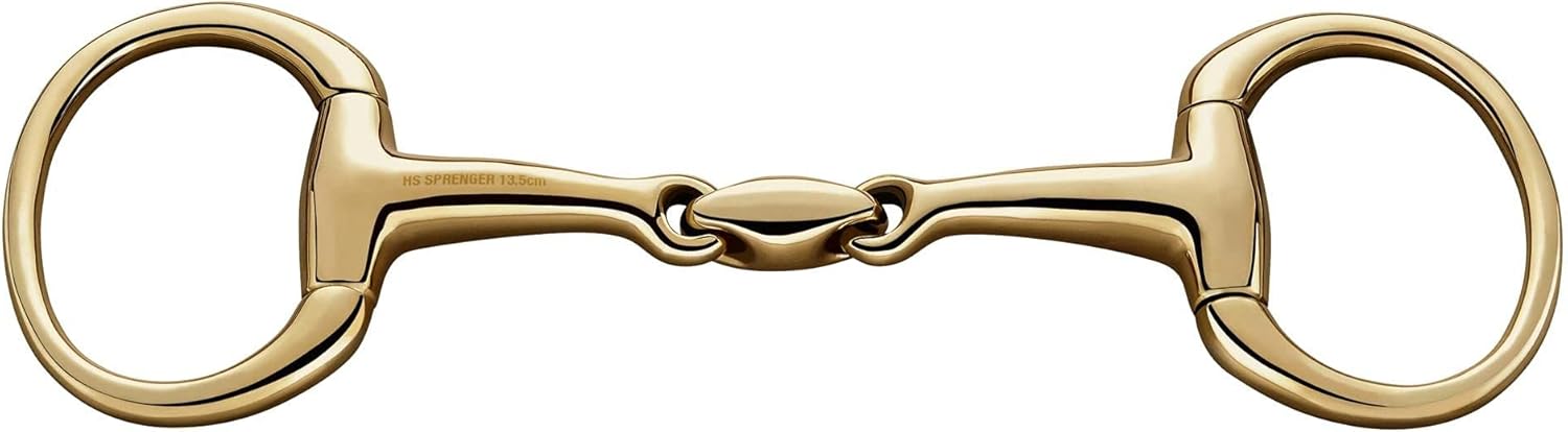Herm Sprenger Copper Plus Double Joint Eggbutt - COPPER MM