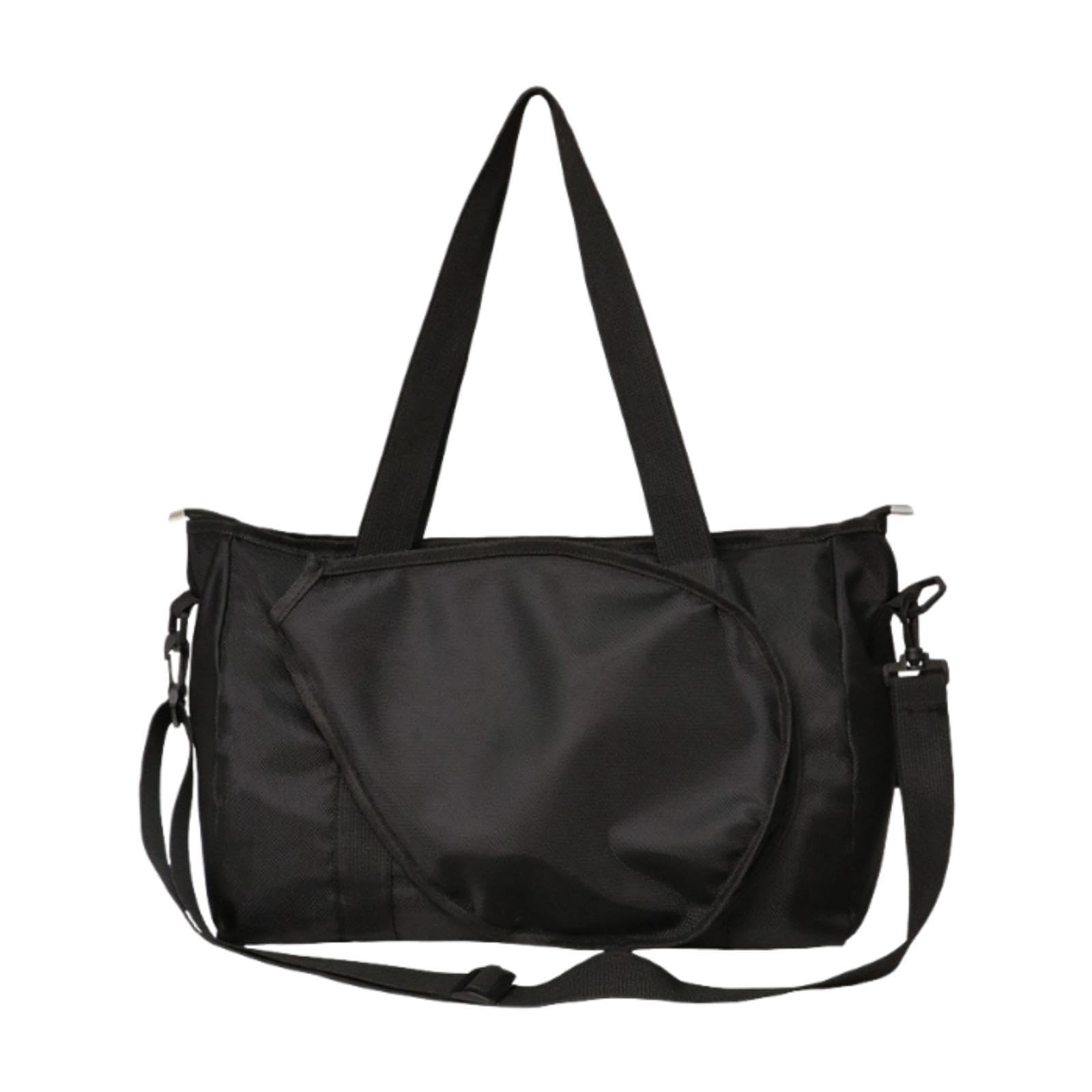 Badminton Racquet Bag for Men Women Waterproof Lightweight Tennis Racket Bag Black-image-26