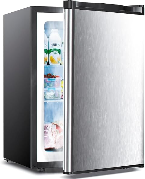 Electactic S-D5860 2.1 cu ft Upright Freezer Silver