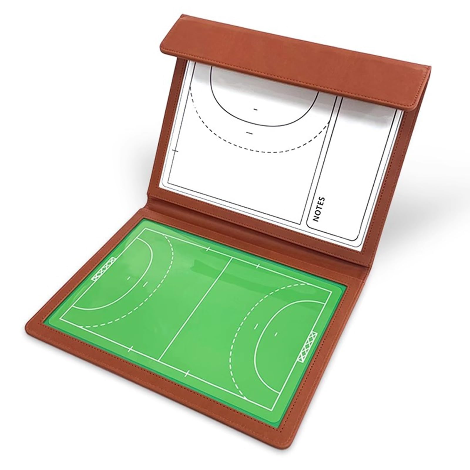 Taktikboard Handball, Handball Coach Board, Handball Trainer Taktikbrett, Handball Coach-Board, Trocken Abwischbares Trainer-Klemmbrett, mit 2 Whiteboard-Stiften, Als Geschenk für Trainer