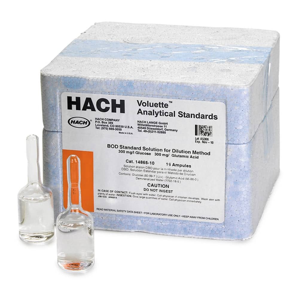Amazon.com: Hach 1486510 BOD Standard Solution, 300 mg/L