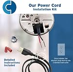 InSinkErator Garbage Disposal Power Cord Kit, CRD-00 , Black