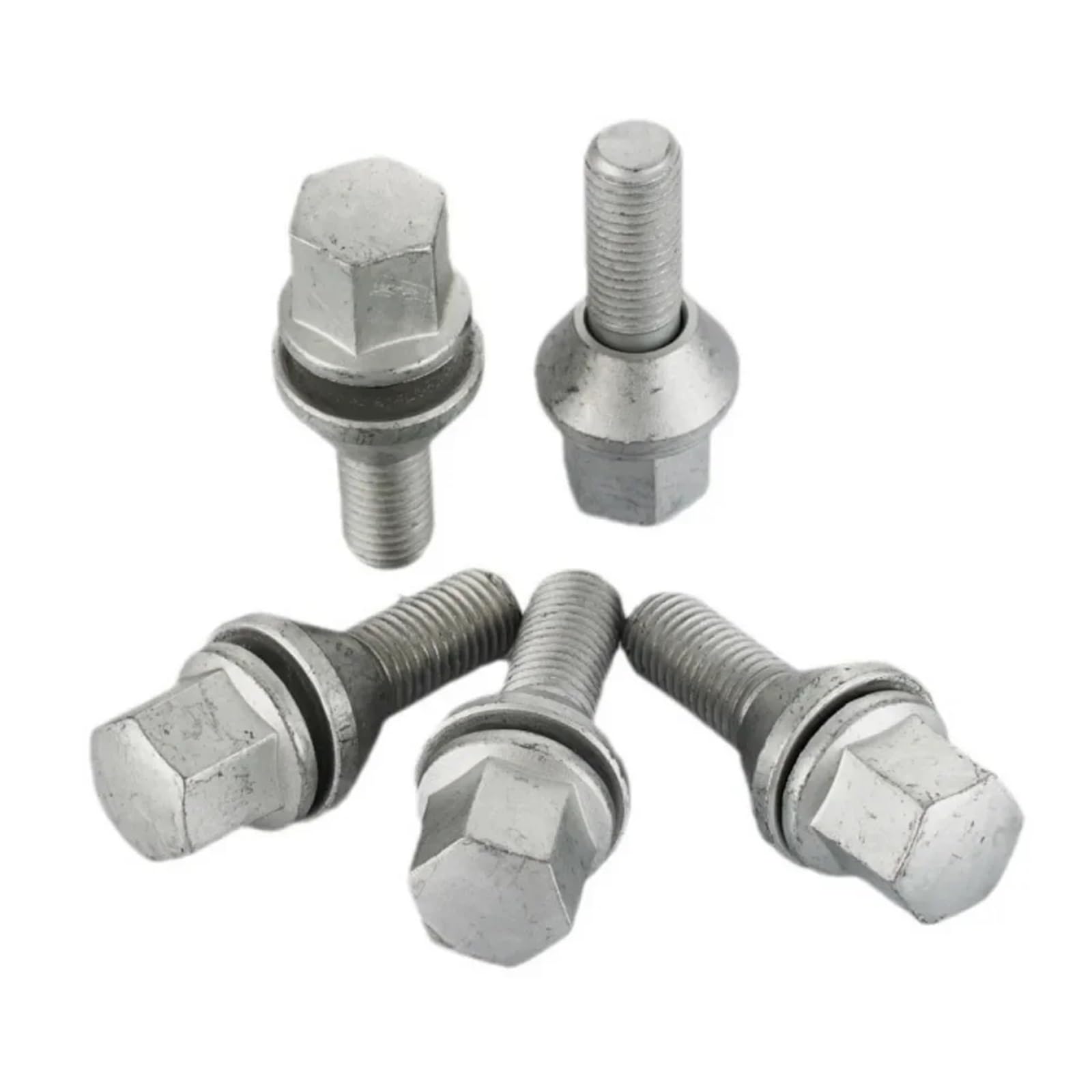 5 Tornillos de Rueda M12x1.5 para Dacia con hexagonal de 17 mm 8