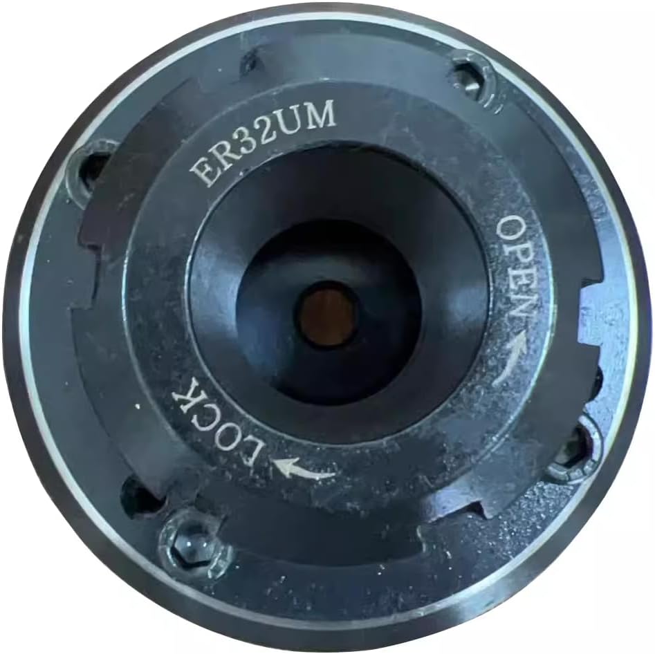 32 Tube Clamp, 40 Tube Clamp, Can Hold Round Rod, Compatible with 52 Hole Spacing Quick Change Plates (ZJ52-ER32, Black)