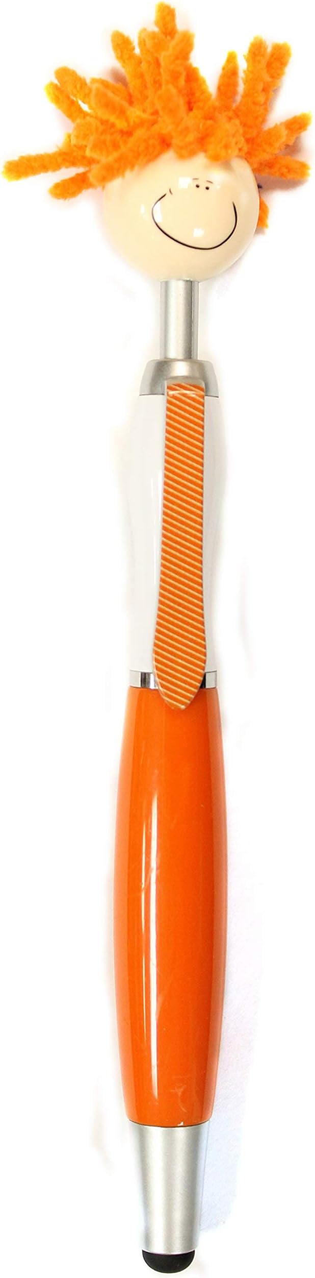 Techie Tom 3-in-1 Stylus Pen Duster (Orange)