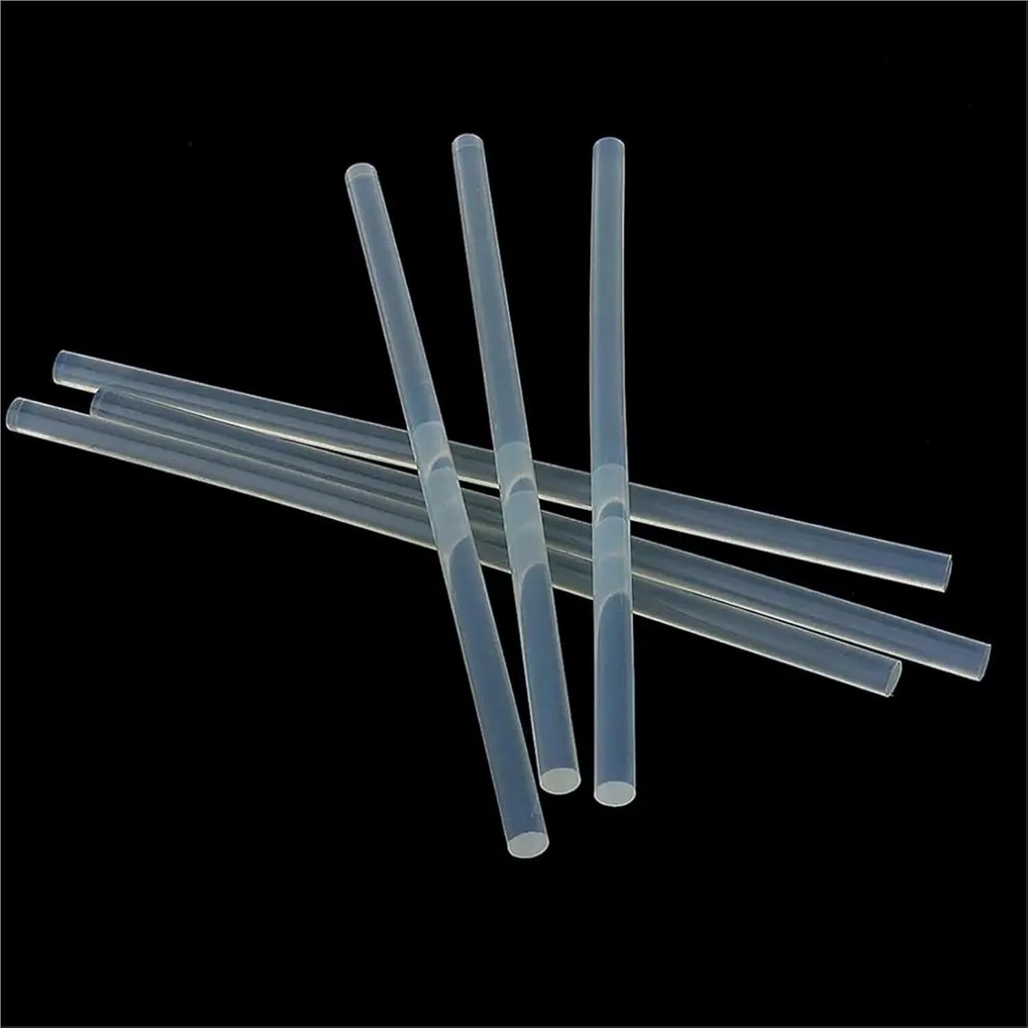 Hot Melt Glue Sticks 100pcs 7mmx190mm Hot Glue Stick Transparent Melt Adhesive Gun Silicone 7mm for Kitchen Faucets