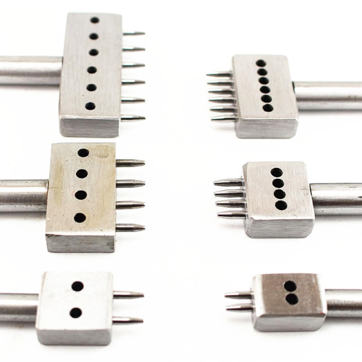 Diamond Chisel Leather Craft Tool Six Holes for DIY Punching