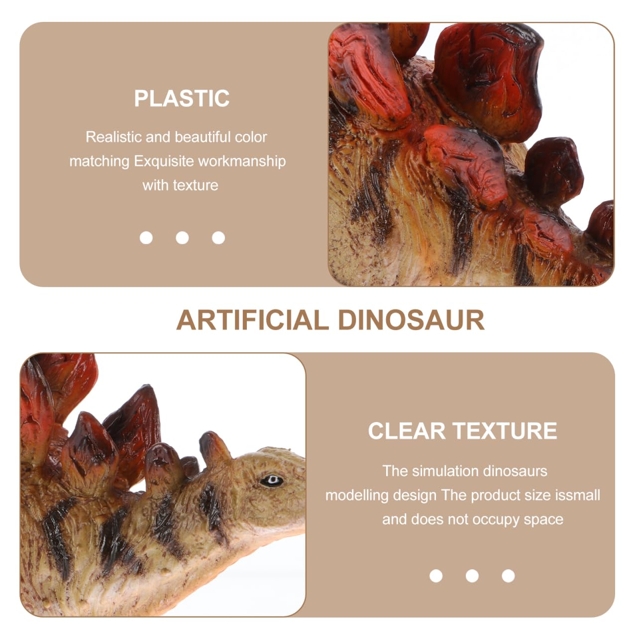 BESPORTBLE Educational Toy Dinosaurs Model Set Realistic Mini Dinosaur Figures Plastic Prehistoric Animals for Kids Learning and Decor - Image 4