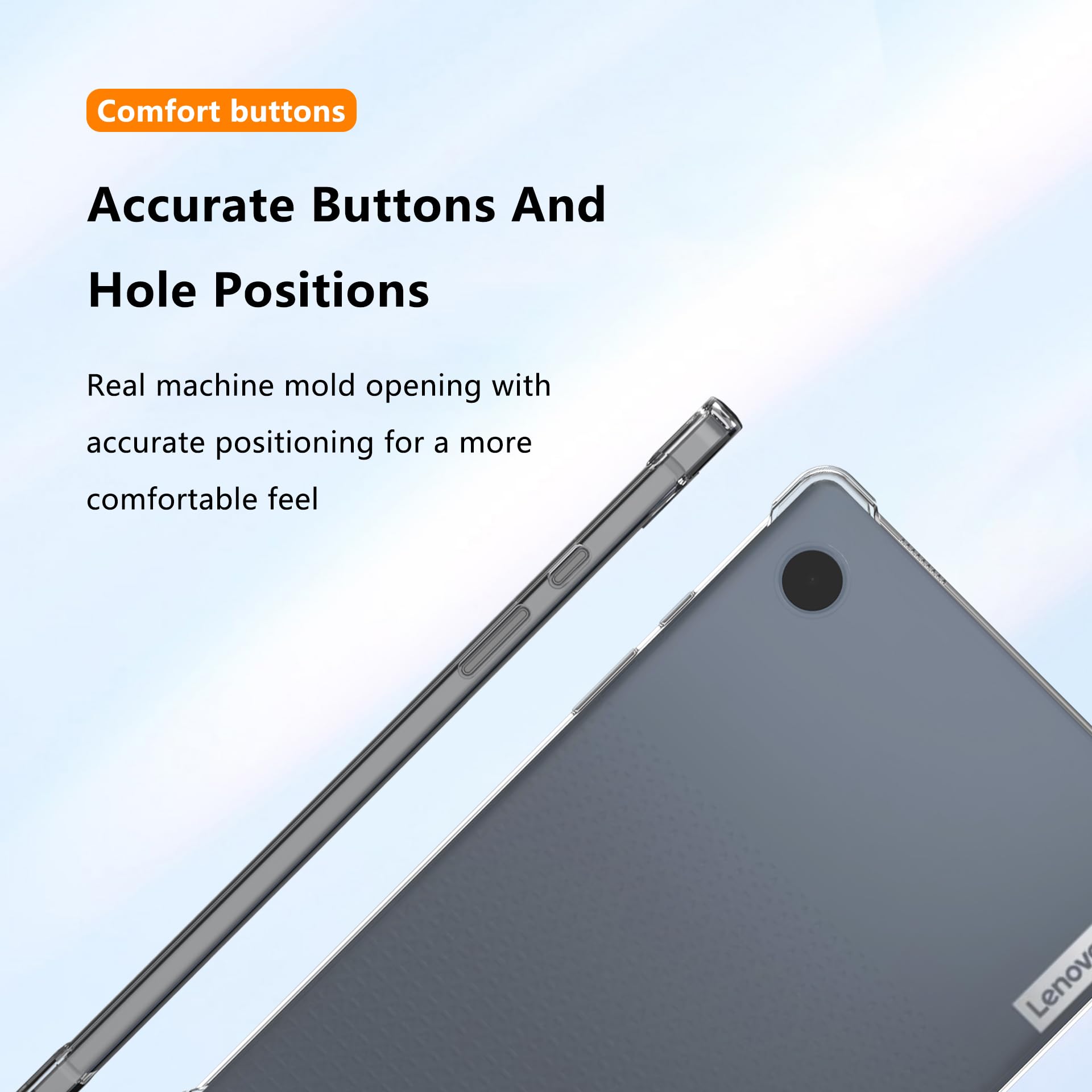 Amazon.com: Natbok Clear Case for Lenovo Tab M8 (4th Gen) 2024 TB