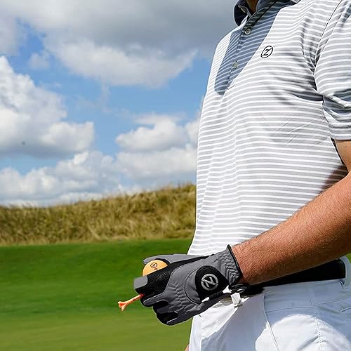 Miniatura 3 de Zero Friction - Guante de golf sintético de compresión para hombre, ajuste universal