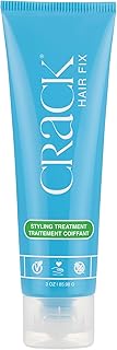 Crack HAIR FIX Styling Treatment - Multi-Tasking, Anti-Frizz, Leave-In Styling Cream with Protection from Humidity, Chlorine, Heat Treatments & Sun, 3 oz