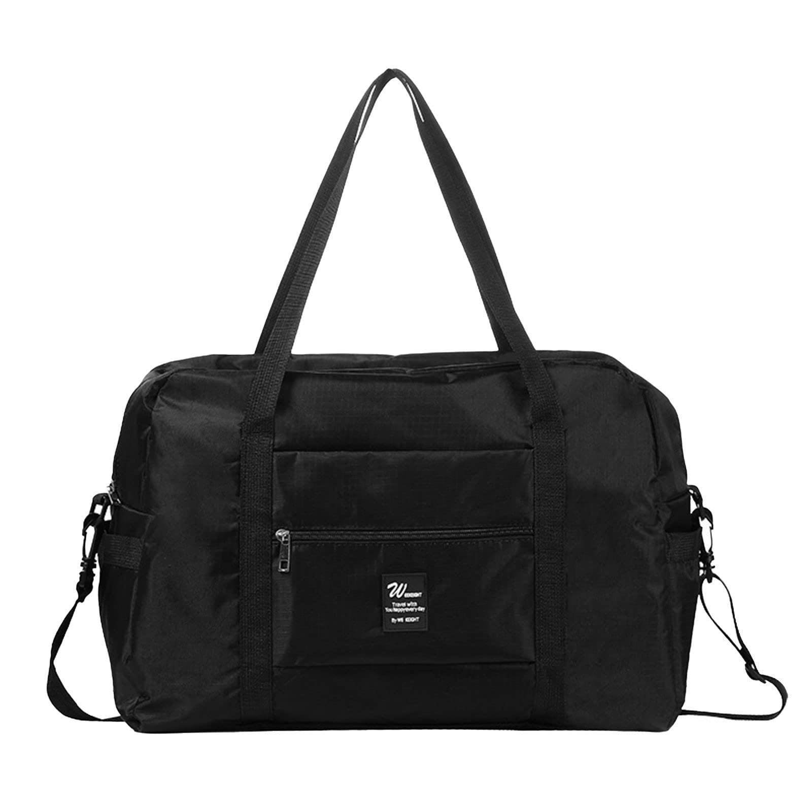 Foldable Travel Duffel Bags For Sport Holiday Lightweight Travel Essentials Large Capacity Tote Shoulder Bag With Zipper For
