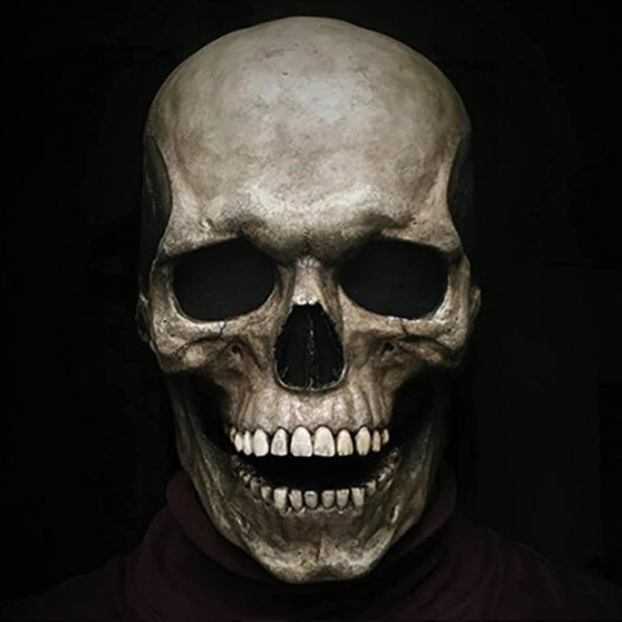Halloween kostium impreza lateksowa ludzka realistyczna maska na głowę (stara kobieta) Maska wampira straszna maska potwora Halloween kostium demonony na rekwizyty cosplay