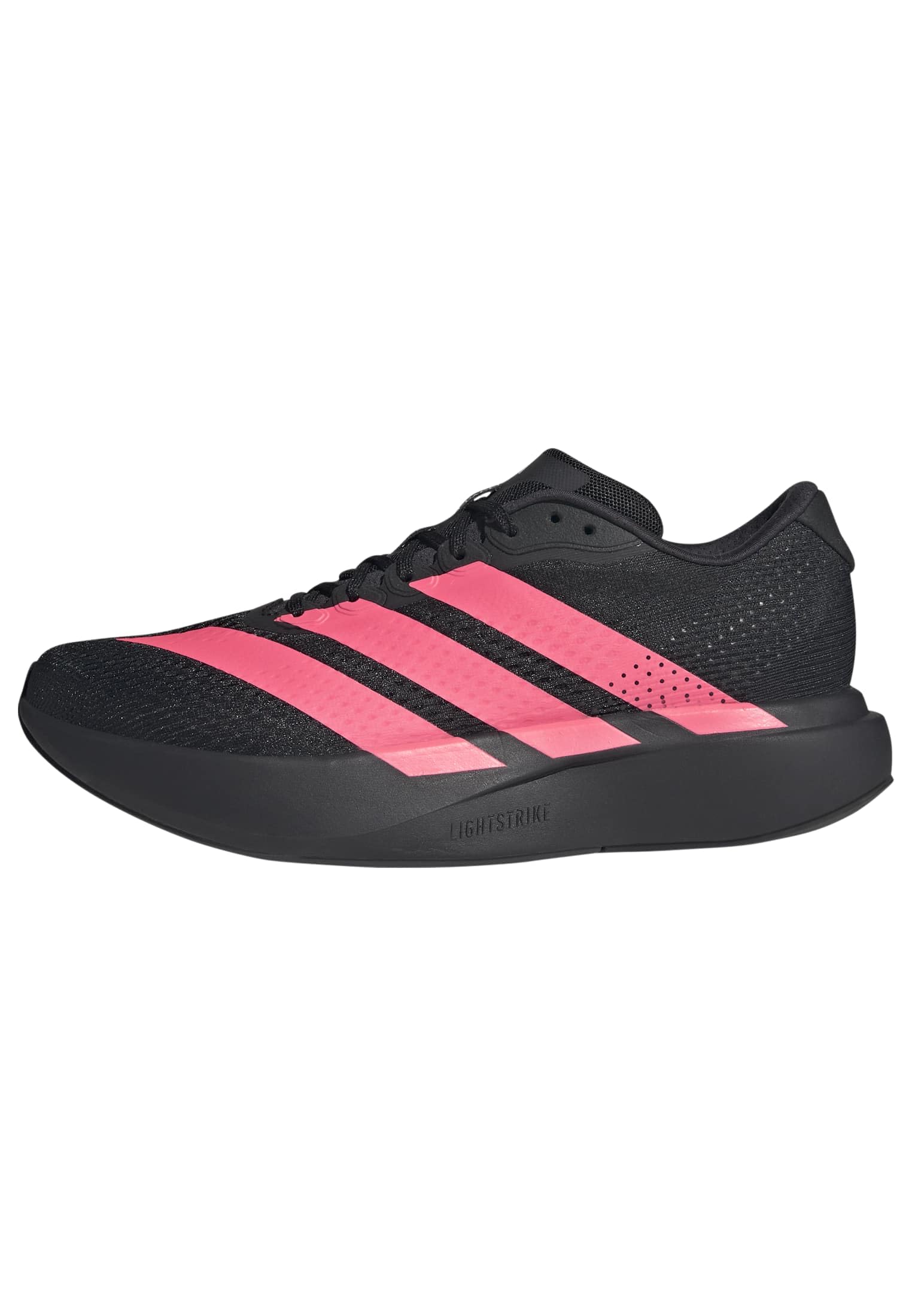 adidas Homme Adizero Pacer Shoes, Core Black/Solar Turbo/Carbon, 40 2/3 EU