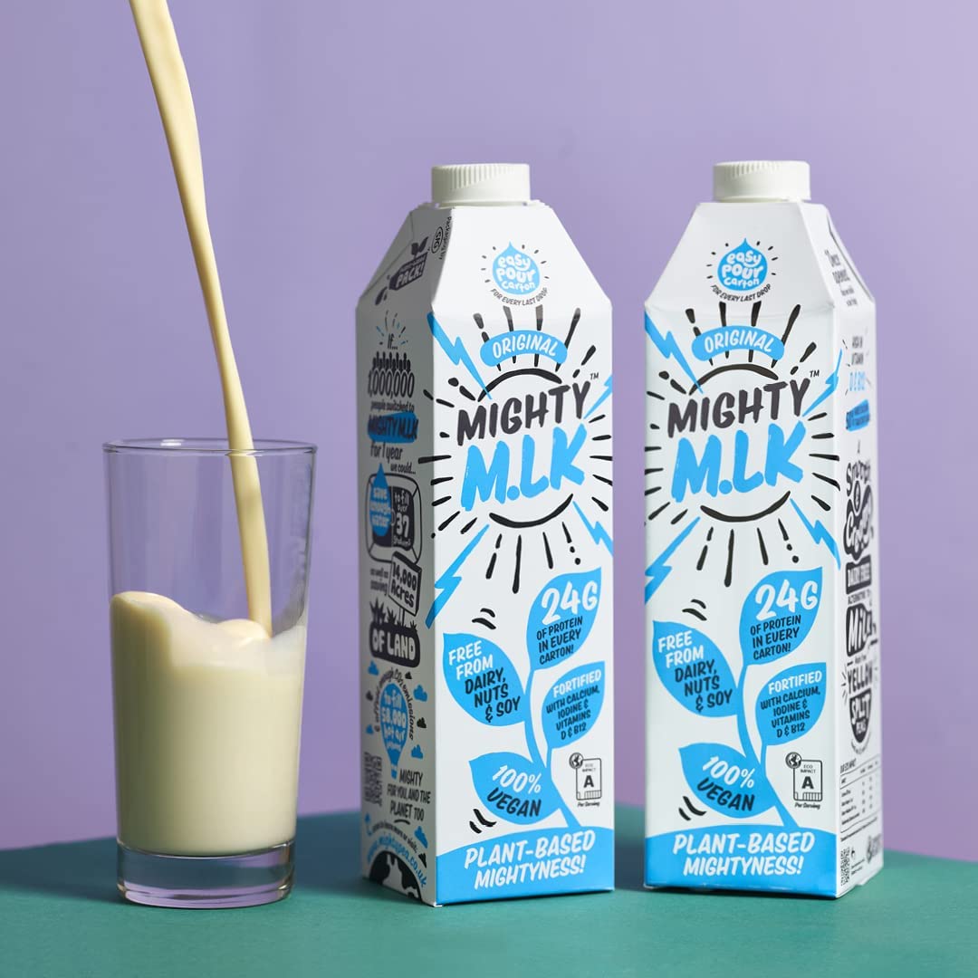 Mighty Pea Milk Original Vegan, Dairy & Gluten Free Milk Alternative