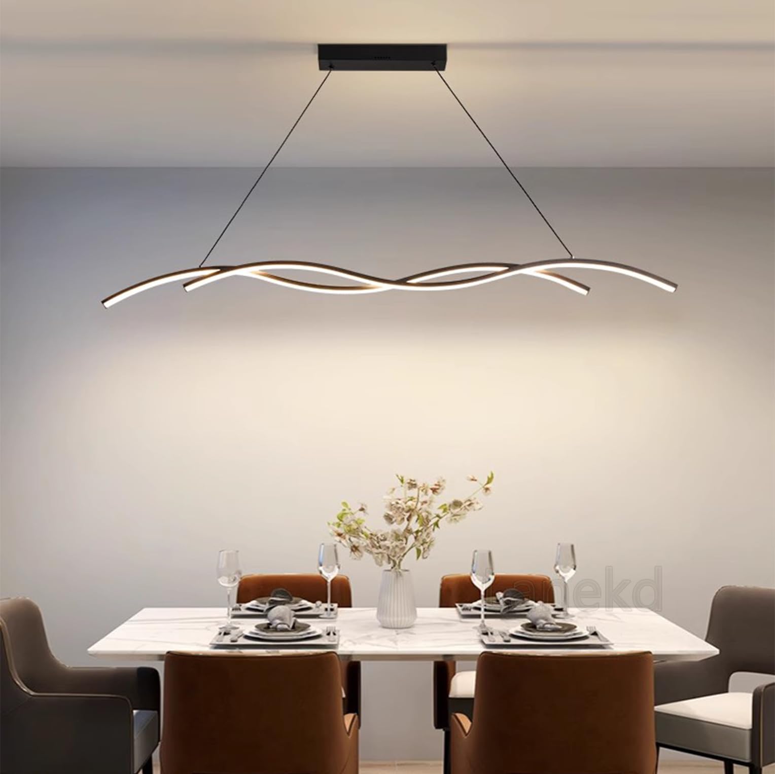 Lanekd Moderno Lámpara Colgante Comedor Lámpara De Mesa Comedor