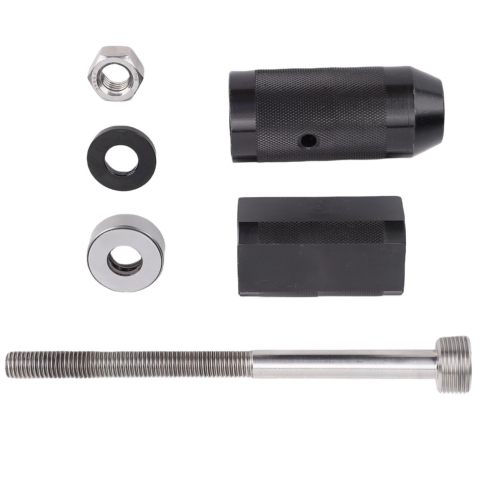 6PCS Zestaw Instalatorów do Usuwania Rękawów Wtryskiwaczy, Stalowa Stal 9u 6891 dla 3406E C10 C12 C15 C16 C18, łożysko Ciągu, Nasadka Napędowa, Napędowa Czapka