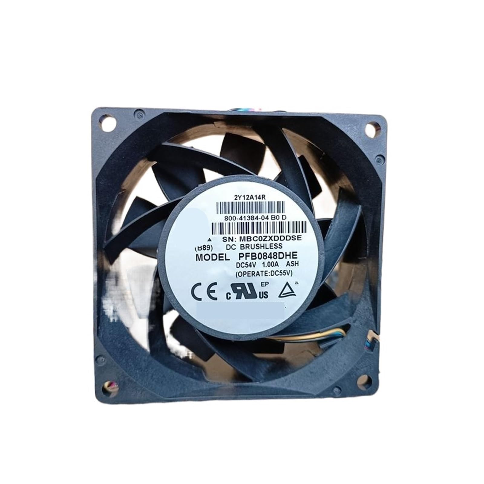 UITGVDQAT PFB0848DHE 48V-54V 1.0A 8038 Cooling Fan