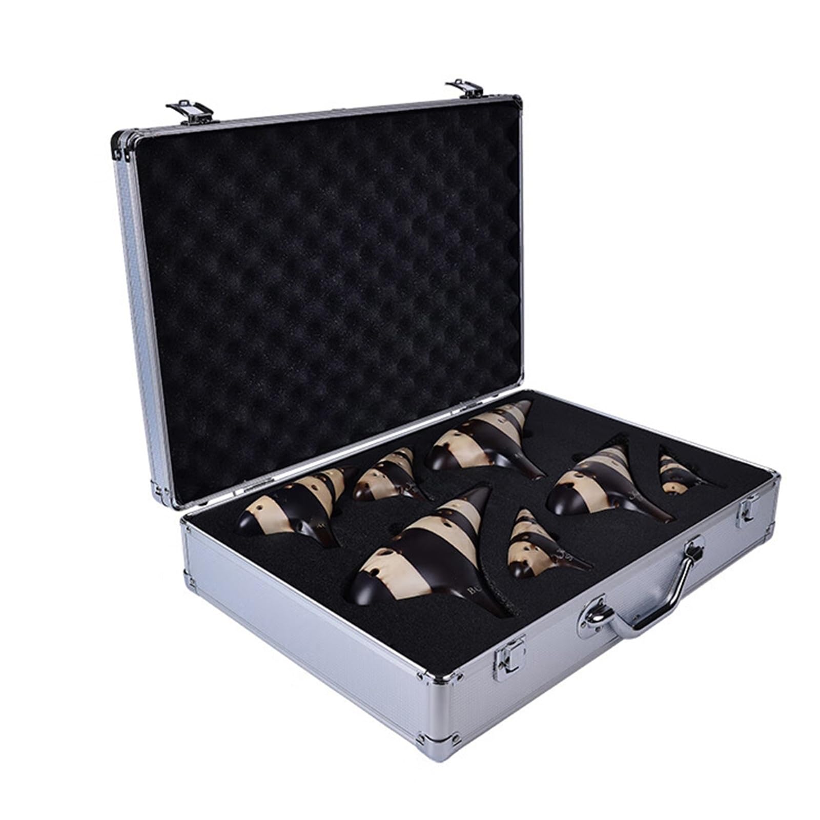 Ocarinas Ceramic Ocarina 12 hole seven piece set professional performance musical instrument