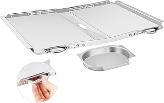 Grill Grease Tray with Catch Pan, Copiu 24"-30" Adjustable Grill Replacement Parts Stainless Steel Outdoor BBQ Drip Pan for Dyna Glo, Nexgrill, Expert Grill, Kenmore, BHG, Backyard, Uniflame and More