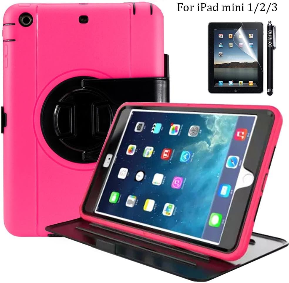 iPad Mini Case, iPad Mini 3 Case, Cellaria 360 Rotating